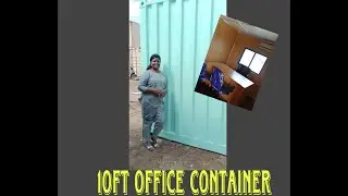 10Ft Container Office at lowest Price|Makwell|Vaanmathi