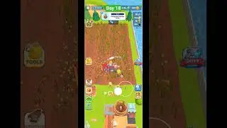 Little Farm Story: Idle Tycoon Day 18  Working for Grandpa #gaming #viralvideo#gaming #shorts