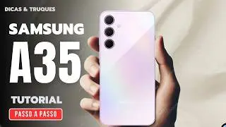 Como compartilhar um contato telef&ocirc;nico no Samsung Galaxy A35