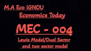 Lewis model of growth 