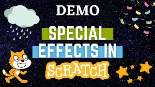 Scratch Tutorials | Special Effects in Scratch | Coding in Scratch Demo #Shorts #youtubeshorts