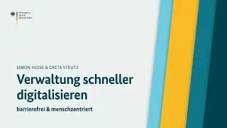 Verwaltung schneller digitalisieren: Greta Strutz & Simon Hesse &bull; Creative Bureaucracy Festival 2025