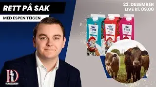 Mattilsynet innr&oslash;mmer: Bovaer-rester i melken | Rett p&aring; sak 22. desember