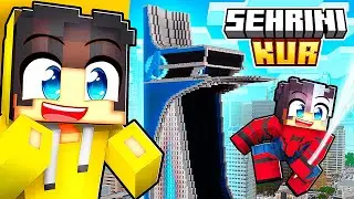 Şehrimize Neden S&Uuml;PER KAHRAMAN Kulesi İnşa Ettik? 🔨 | Minecraft #ŞehriniKur 6