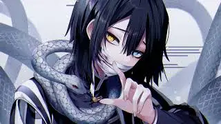 obanai iguro serpent breathing kimetsu no yaiba 4k live wallpaper