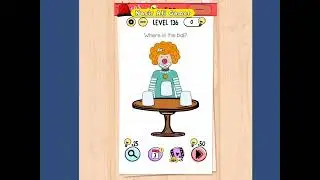 Brain Test Level 136 Where is the ball? Walkthrough