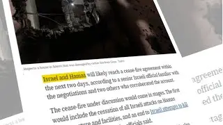 News Paper Animation Documentary Style | 3D Text Highlighter | News Paper Highlight