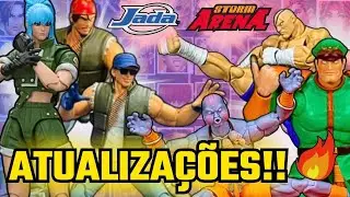 UPDATES NOS LAN&Ccedil;AMENTOS: Storm Arena Jada Toys Joy Toy Street Fighter King of Fighters Action figure