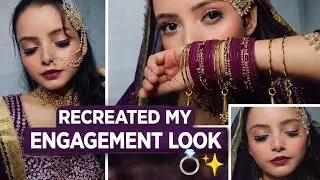 Budget Friendly Engagement Look 🎀 ||Vaniya Siddiqui 