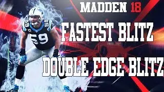 САМЫЙ БЫСТРЫЙ БЛИЦ в Madden NFL 18 | 43 Обычный Double Edge Nano Blitz | Учебное пособие по Madden NFL 18 Blitz