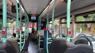 110 To Hammersmith, Bus Station RATP London United YX68UVU DLE30333 ( 10 July 21 )