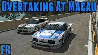 Overtaking At Macau With IMSA GTO Cars - RaceRoom