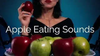 ASMR Crunchy Apple Eating Sounds (No Talking)