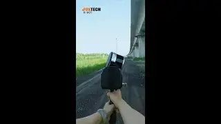 3D laser scanning overpass and powerline in 10mins using SLAM100 mobile 