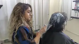 salt and pepper hair colour / grey & silver colour