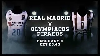 Madrid vs. Olympiacos showdown to close Round 22!