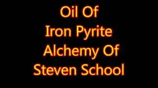 Filtering My Oil Of Iron Pyrite Alchemy Of Steven School