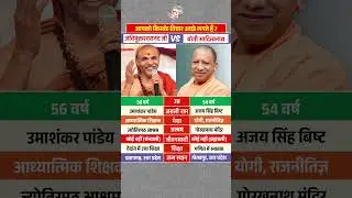 Shankaracharya Avimukteshwaranand vs Yogi Adityanath #avimukteshwaranand #yogiadityanath #shorts