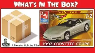 What's In the Box? The 1997 Corvette Coupe by AMT/ERTL - A Model Kit Unboxing Video