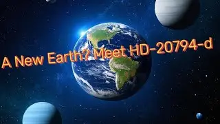 A New Earth? 🌍 The Discovery of Exoplanet HD-20794-d Explained