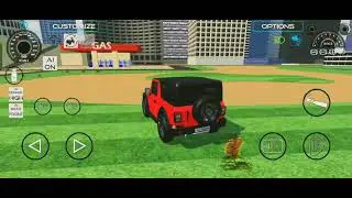 CAR gaming only funny video touching King 👑#offroad #automobile #car #thar #funny