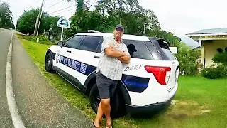 Man Flexes Fake Cop Car, Gets Arrested by Real Police
