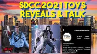 New SDCC 2021 Reveals !! Also Huge Toyswonderland News !! Etc !!