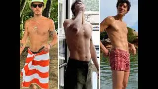 Shawn Mendes Packs on PDA with Actress Bruna Marquezine in Ocean
