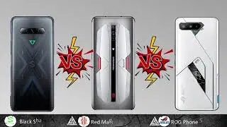 Red Magic 6 Pro VS Black Shark 4 VS ROG Phone 5 Ultimate | VS | Comparison | three some