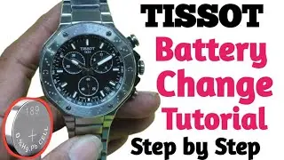 Tissot Watch Battery Change | Quick Fix in Minutes ⏱️। Tissot Battery Replacement