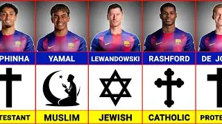 FC Barcelona Players Religion 2025/26 ☪️ ✝️ ✡️ | Full Squad Details