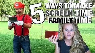 5 Tips to Make SCREEN Time, FAMILY Time | Millennial Moms | Jinger