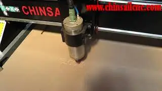 CHINSAIL heavy duty frame CNC ROUTER CXM1325 1530 2030 2040 deep engrave on wood