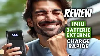 Test/Review la batterie externe INIU 10500 mHa, 22.5W