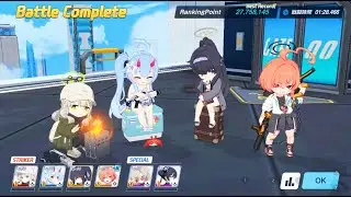 [Blue archive] Hod urban Insane | no seia, ui, ny fuuka, rio | Total assault 80 - 27,758,145 pts