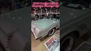 The Best Car Never Built? 1980 Dodge Mirada Magnum Concept Car! #shorts