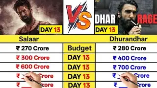 Dhurandhar Beat Salaar Lifetime Collection After 13 Days😯.Dhurandhar vs Salaar Box Office Collection