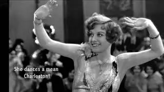 Joan Crawford plays a flapper in a 1928 silent movie