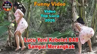 Yeni Kebelet BAB Di Kebun Sangat Lucu Exspresinya