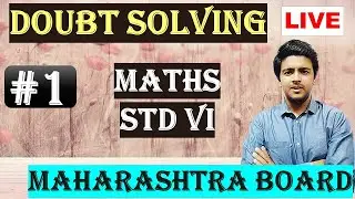 #1 | Std 6 | #DoubtSolving | Practice | Mah. Board | #aapkatutor | By Brijesh Sharma