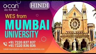 CCan Solutions | WES from Mumbai University | ECA services | Mumbai WES | Hindi Version