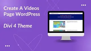 WordPress Tutorial: Videos Page - Divi Theme