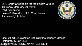 Panel I (Red Courtroom) Oral Arguments - 9:30am Thursday 1/29/2026