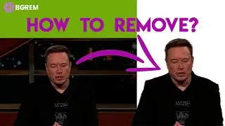 How to remove video background easily? / Video background remove / BgRem