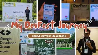 Google DevFest Bangalore 2025 Vlog | My First DevFest Experience | Swags & Workshop #devfest #google