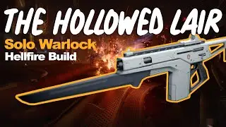Destiny 2 - Hollowed Lair Nightfall - Solo Warlock (Monte Carlo + Sunbracers)
