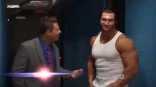 The Miz & Mason Ryan Backstage - WWE RAW 1/9/12