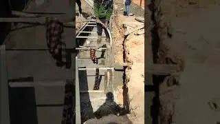 concreting of Darin wall with m-30g