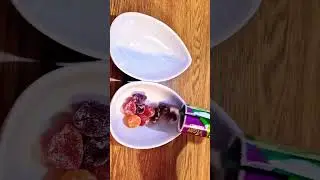 Rowntree's Fruit Pastilles #sweets #vegan #asmr #fruitjuice #shortsvideo #shortsfeed #shorts