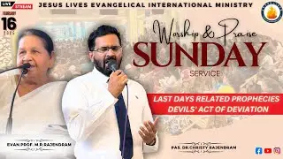 Sermon By PROF.M.R.RAJENDRAM & EVAN.DR. CHRISTY Bro Christy Vincent Rajendram